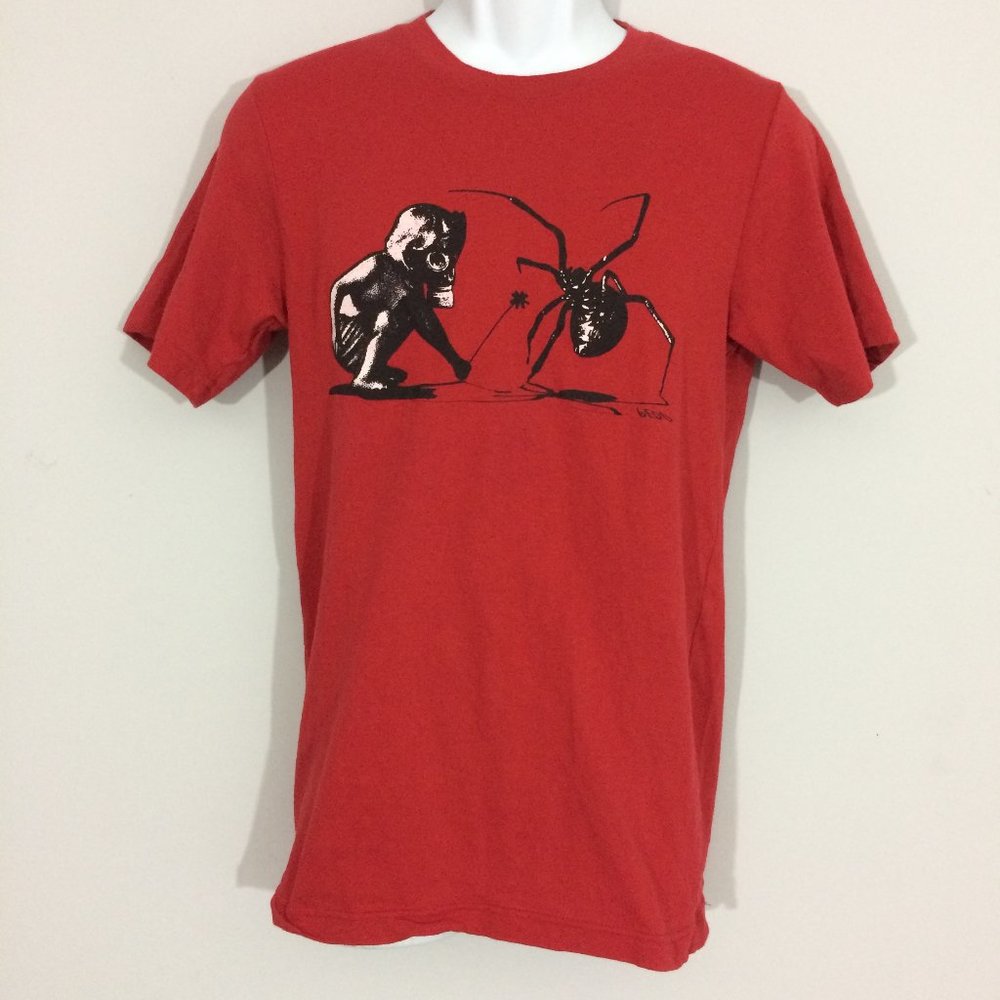 bEDO sHIRTS Teasing Arachnids Graphic T-Shirt NEW - Picture 1 of 7